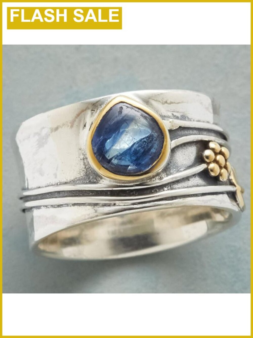 Vintage Moonstone Waterdrop Engagement Ring 925 Sterling Silver Retro